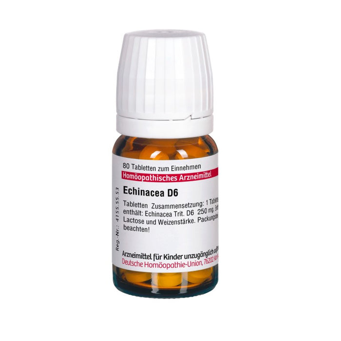 DHU Echinacea D6 Tabletten, 80 St. Tabletten