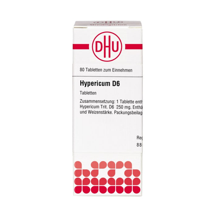DHU Hypericum D6 Tabletten, 80 St. Tabletten
