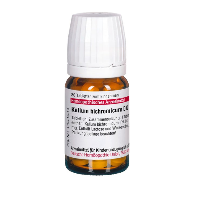 DHU Kalium bichromicum D12 Tabletten, 80 St. Tabletten