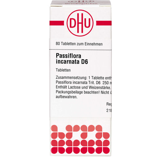 Passiflora incarnata D6 DHU Tabletten, 80 St. Tabletten