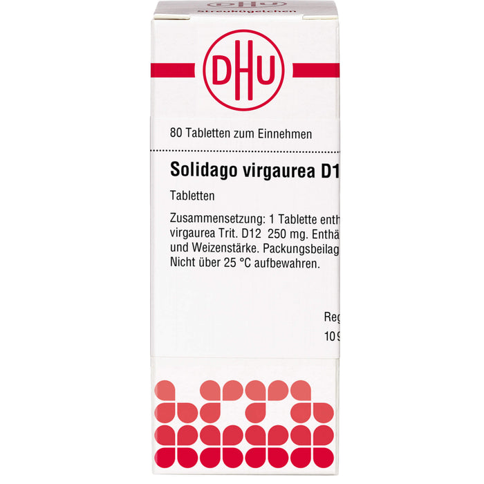 Solidago virgaurea D12 DHU Tabletten, 80 St. Tabletten