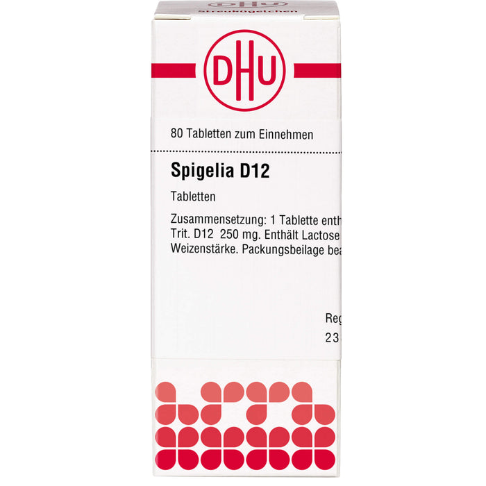 Spigelia D12 DHU Tabletten, 80 St. Tabletten