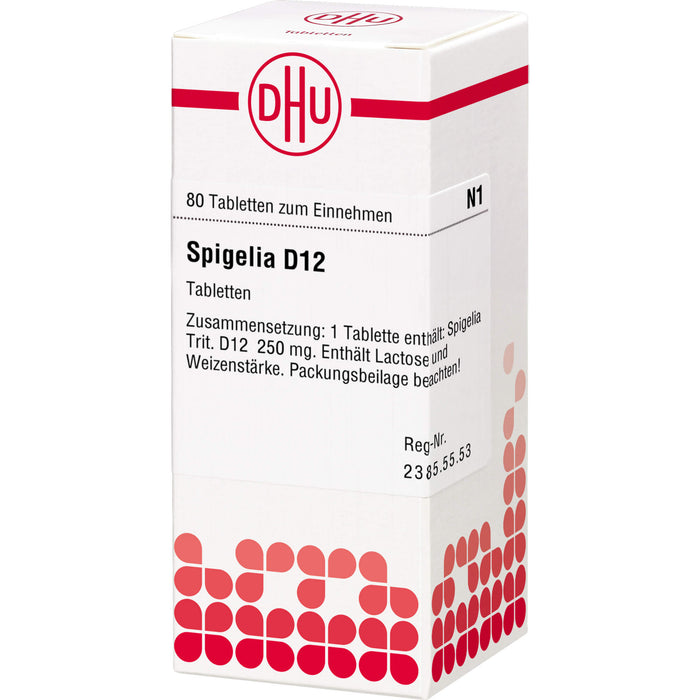 Spigelia D12 DHU Tabletten, 80 St. Tabletten