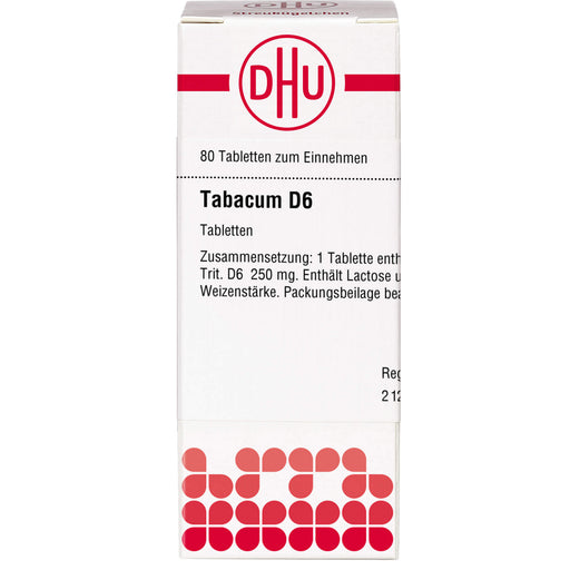 DHU Tabacum D6 Tabletten, 80 St. Tabletten