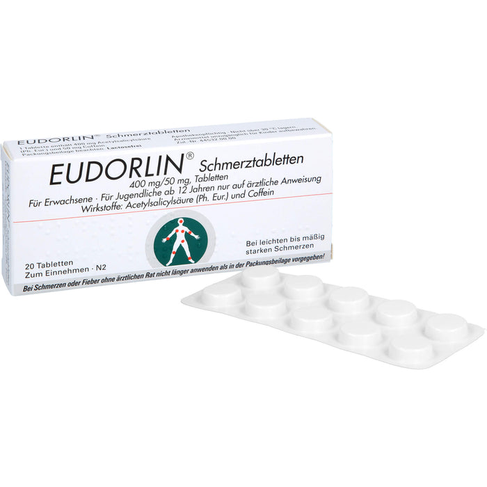 EUDORLIN Schmerztabletten, 20 St. Tabletten