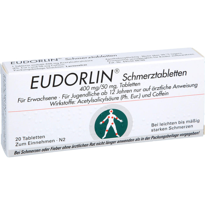 EUDORLIN Schmerztabletten, 20 St. Tabletten