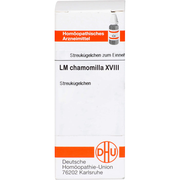 DHU Chamomilla LM XVIII Streukügelchen, 5 g Globuli