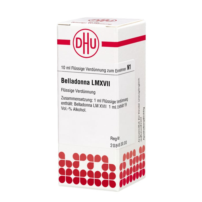Belladonna LM XVII DHU Dilution, 10 ml Lösung