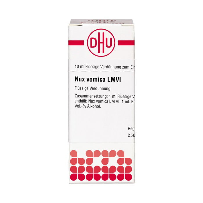 DHU Nux vomica LM VI Dilution, 10 ml Lösung