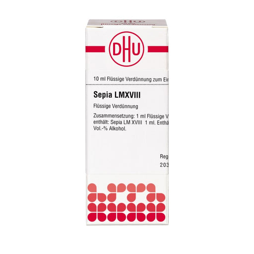 DHU Sepia LM XVIII Dilution, 10 ml Lösung