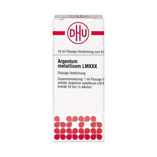 Argentum metallicum LM XXX DHU Dilution, 10 ml Lösung
