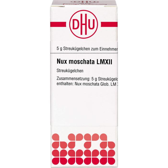 DHU Nux moschata LM XII Streukügelchen, 5 g Globuli
