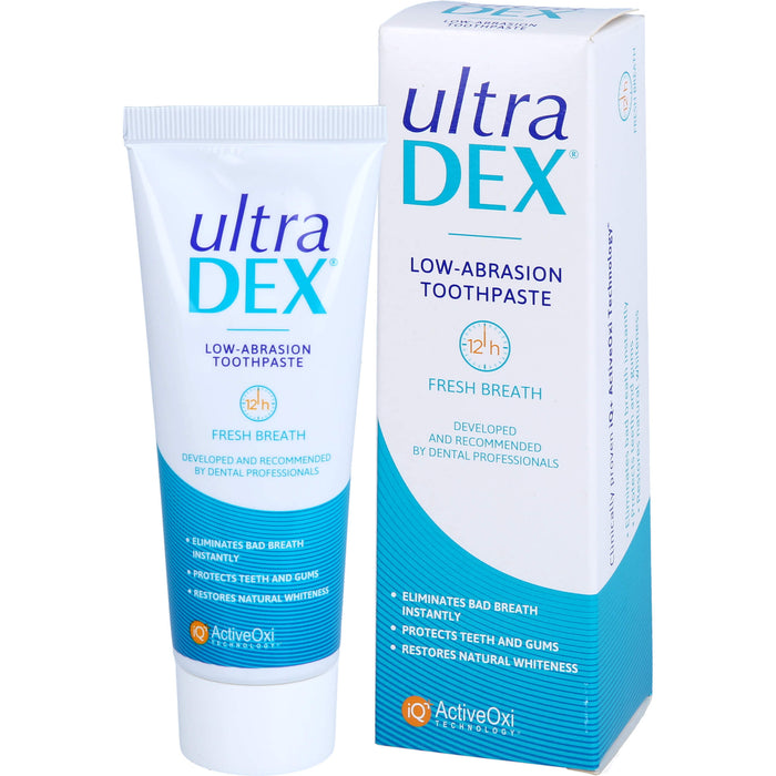 UltraDEX Zahncreme Low Abrasion Fresh Breath, 75 ml Zahncreme
