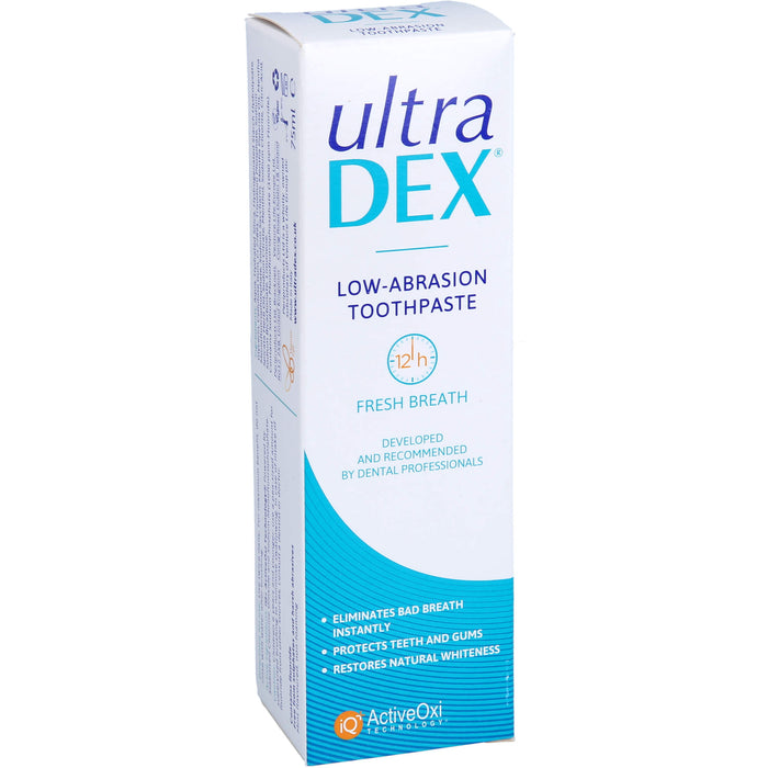 UltraDEX Zahncreme Low Abrasion Fresh Breath, 75 ml Zahncreme