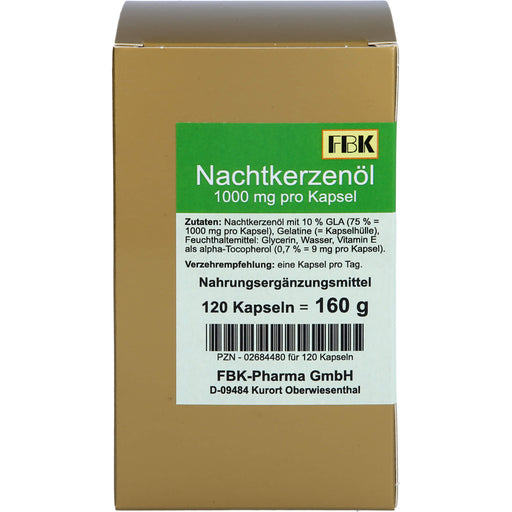 Nachtkerzenöl 1000, 120 St KAP