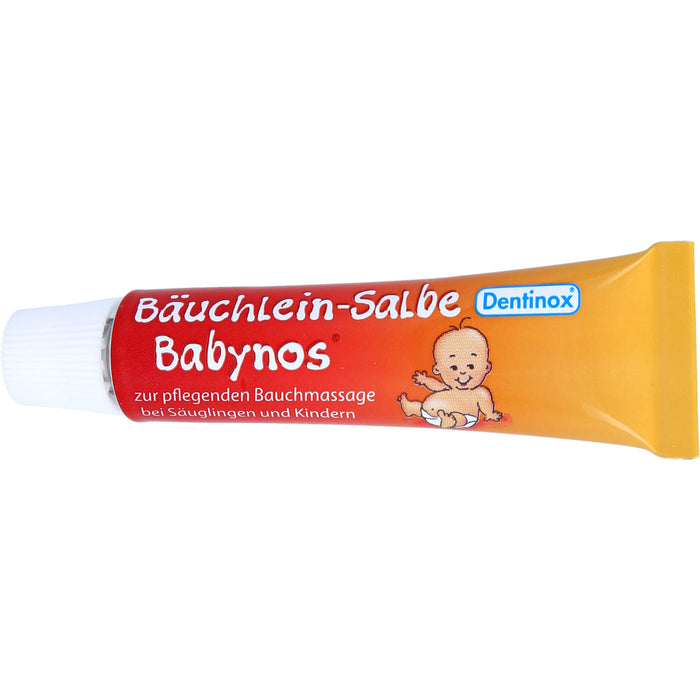 Bäuchlein-Salbe Babynos zur pflegenden Bauchmassage, 10 ml Ointment