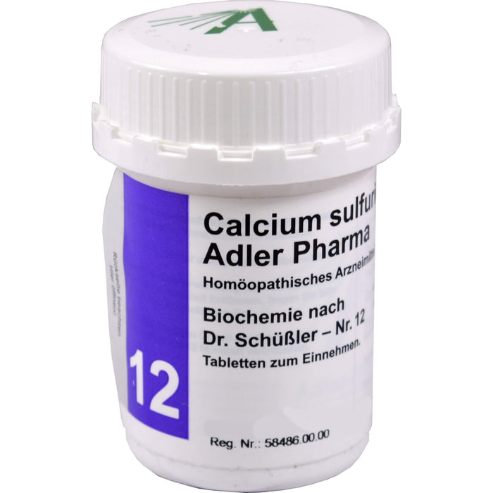 Biochemie Adler 12 Calcium sulfuricum D6 Tbl., 400 St TAB