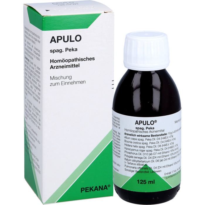 PEKANA Apulo spag. Peka Mischung, 125 ml Lösung