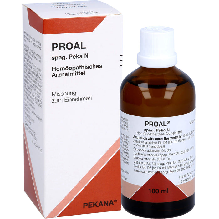 PEKANA PROAL spag. Peka N Mischung, 100 ml Lösung