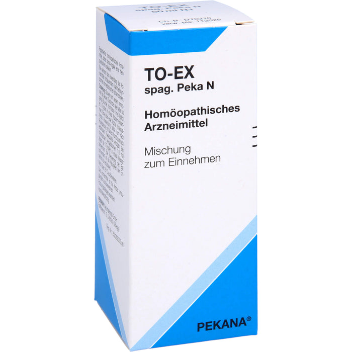 TO-EX spag. Peka N Mischung, 50 ml Lösung