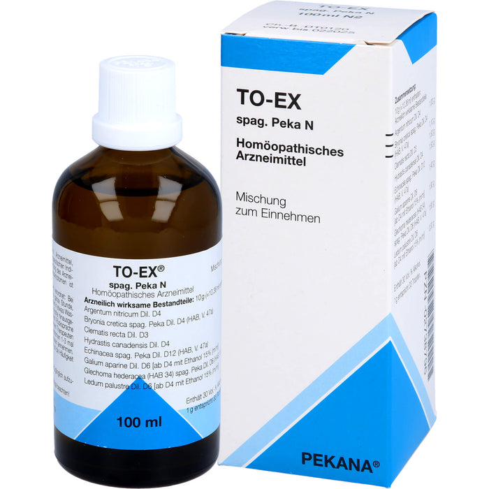 PEKANA TO-EX spag. Peka N Mischung, 100 ml Lösung