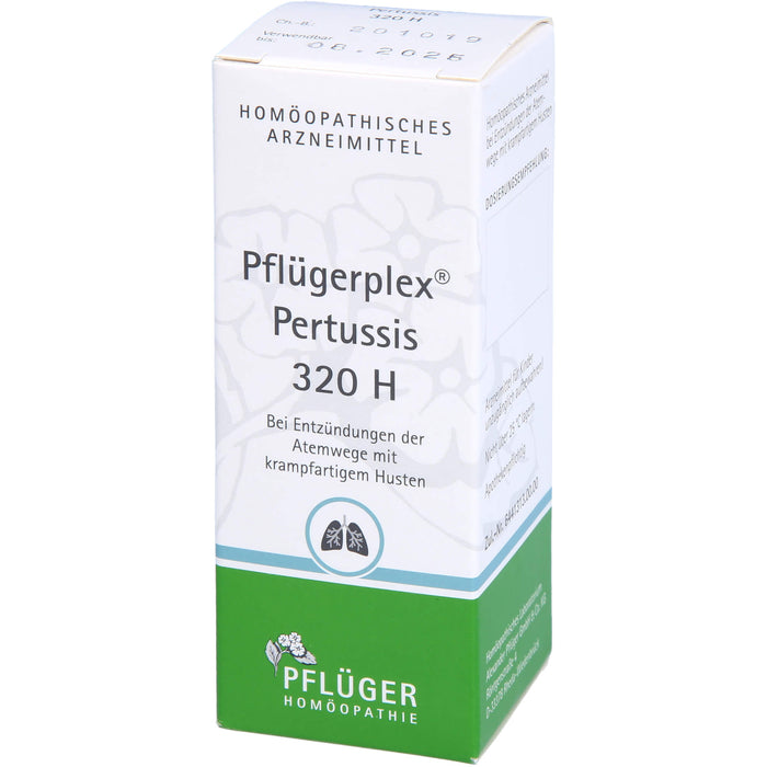 Pflügerplex Pertussis 320 H Tabletten bei Entzündungen der Atemwege, 100 St. Tabletten