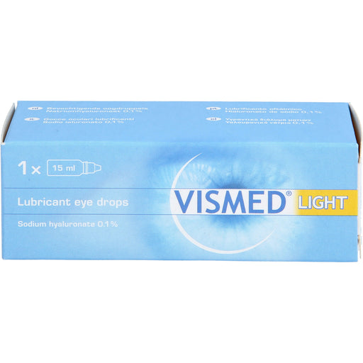 VISMED Light Benetzungslösung für das Auge, 15 ml Lösung
