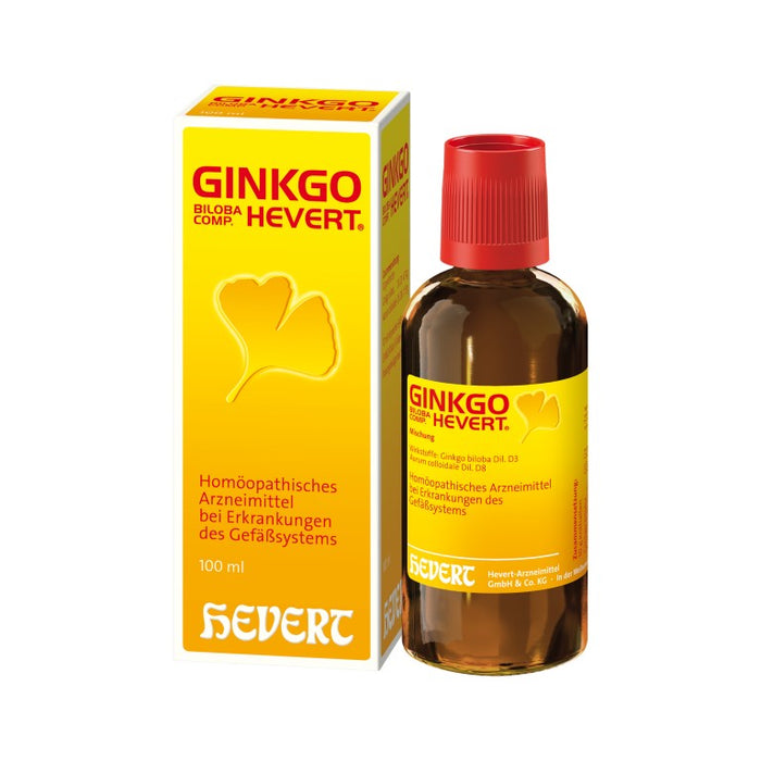 Ginkgo biloba comp. Hevert Tropfen, 100 ml Lösung
