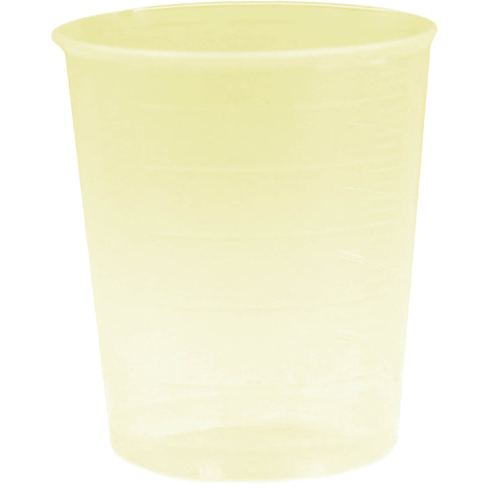 Einnehmeglas Kunststoff 30ml gelb, 10 St