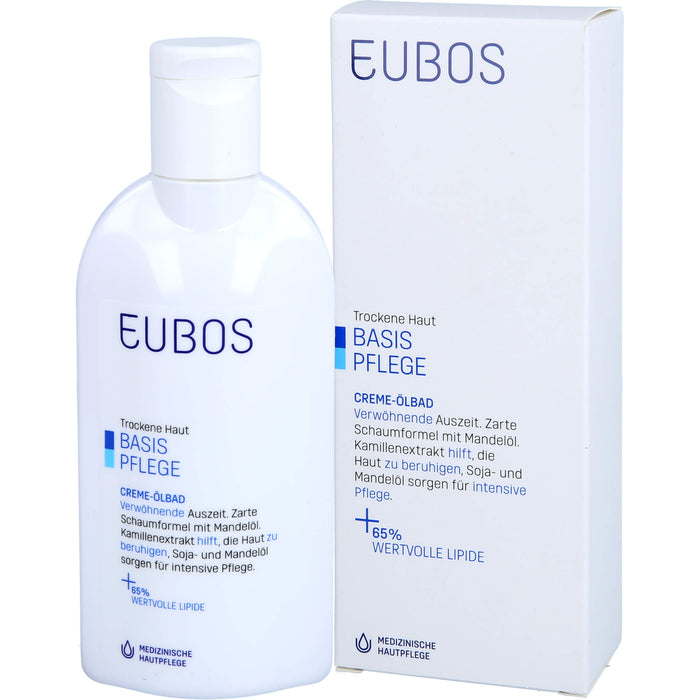 EUBOS Creme-Ölbad für trockene Haut, 200 ml Lösung