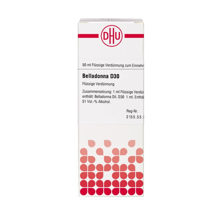 Belladonna D30 DHU Dilution, 50 ml Lösung