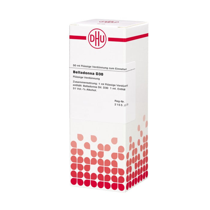 Belladonna D30 DHU Dilution, 50 ml Lösung
