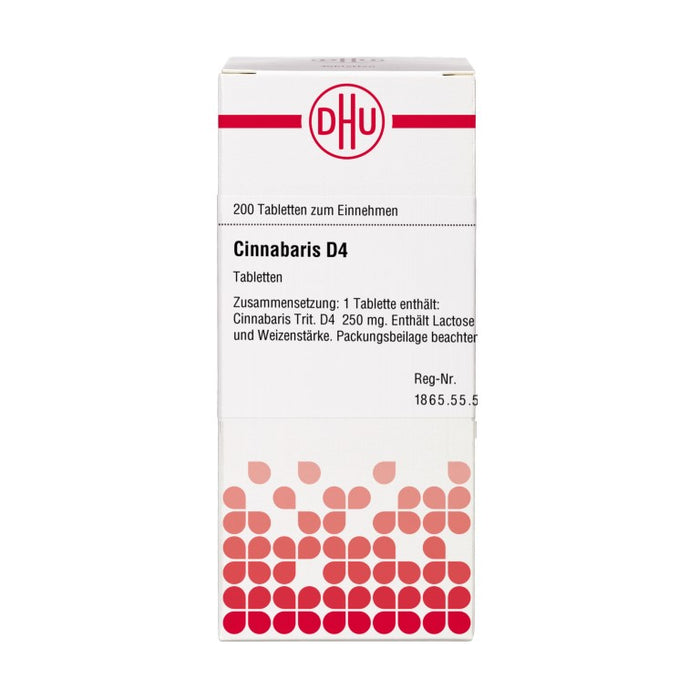 Cinnabaris D4 DHU Tabletten, 200 St. Tabletten