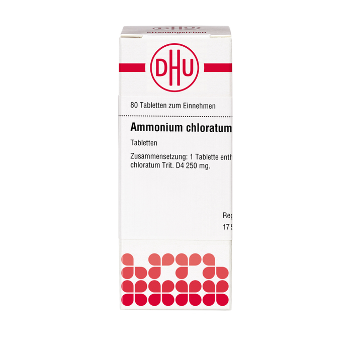 Ammonium chloratum D4 DHU Tabletten, 80 St. Tabletten