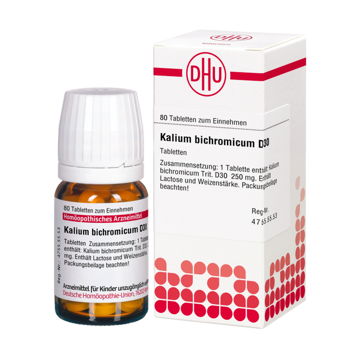 DHU Kalium bichromicum D30 Tabletten, 80 St. Tabletten