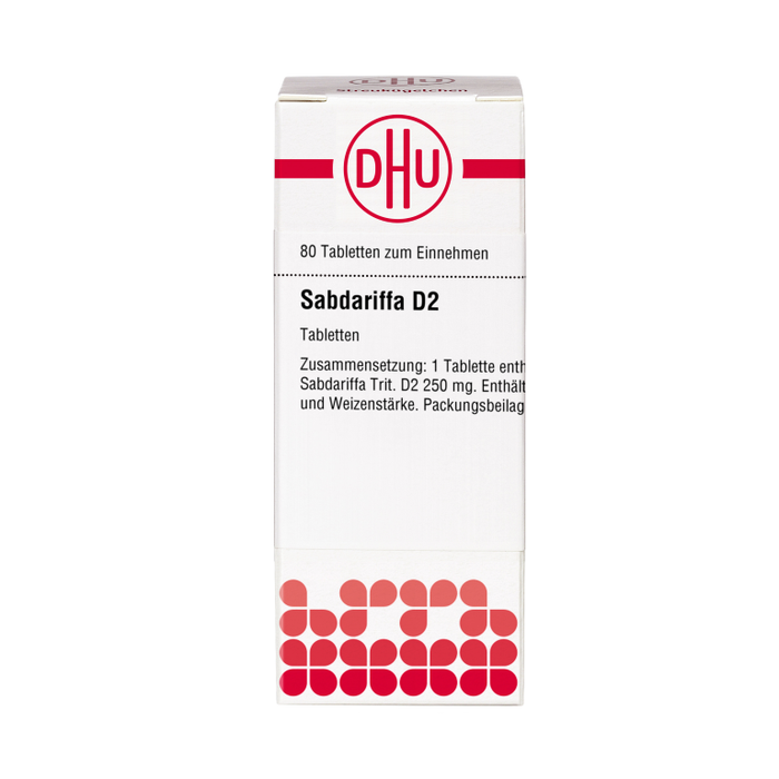 DHU Sabdariffa D2 Tabletten, 80 St. Tabletten