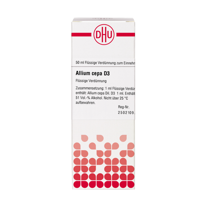 Allium cepa D3 DHU Dilution, 50 ml Lösung