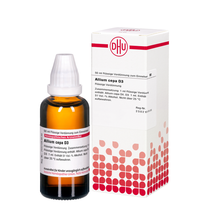 Allium cepa D3 DHU Dilution, 50 ml Lösung
