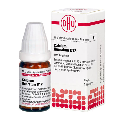 DHU Calcium fluoratum D12 Streukügelchen, 10 g Globuli
