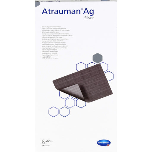 Atrauman AG steril 10x20cm, 10 St KOM