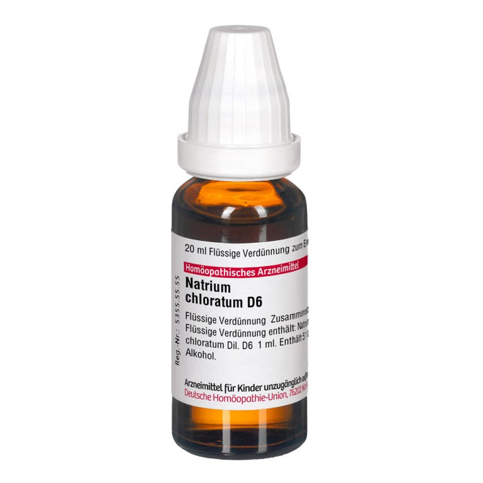 DHU Natrium chloratum D6 Dilution, 20 ml Lösung