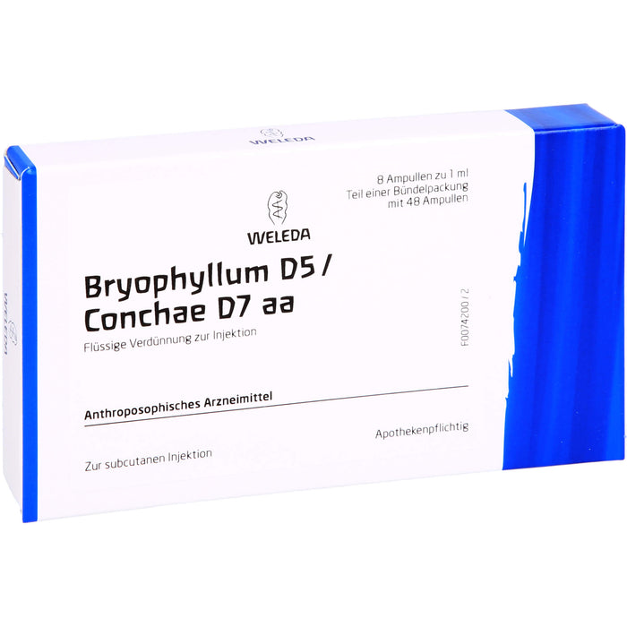 Bryophyllum D5/Conchae D7 Weleda Amp., 48X1 ml AMP