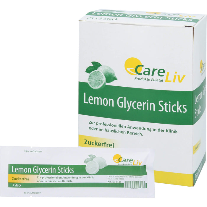 Mundpflegestäbchen Lemon-Sticks, 25X3 St STB