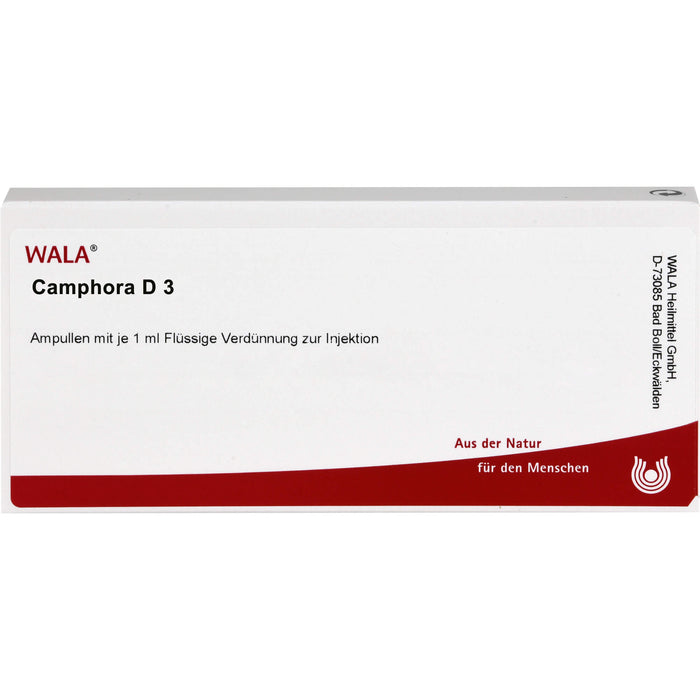 Camphora D3 Wala Ampullen, 10 St. Ampullen