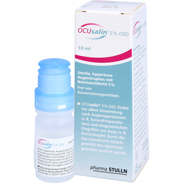 OCUsalin® 5% OSD, 1X10 ml ATR