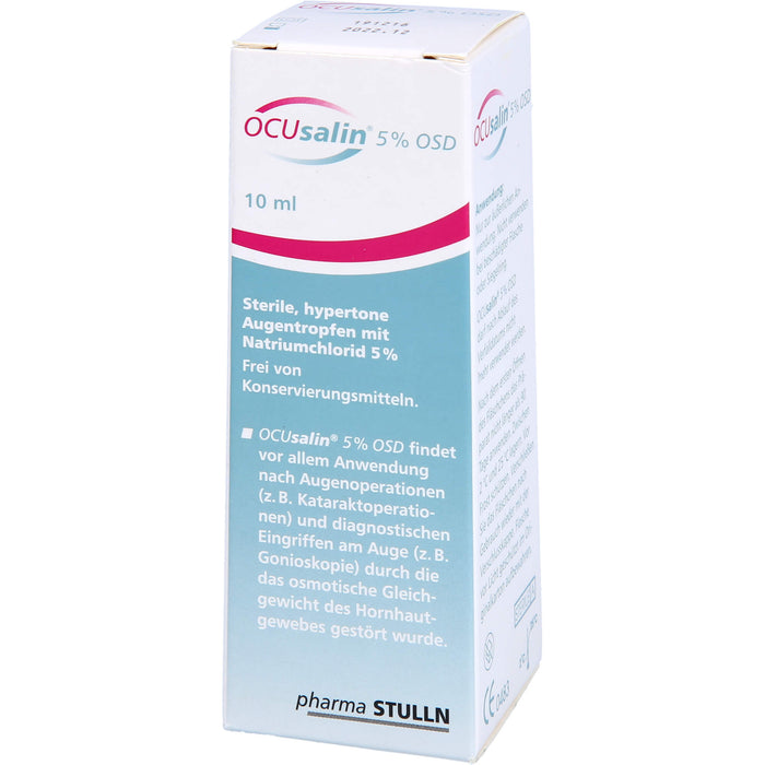 OCUsalin® 5% OSD, 1X10 ml ATR