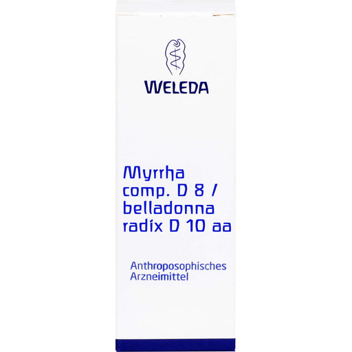 Myrrha comp. D8/Belladonna Radix D10 WELEDA Dil., 50 ml Lösung