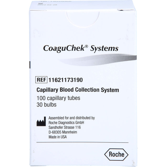 CoaguChek® System S Kapillaren, 100 St