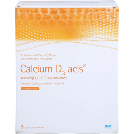 Calcium D3 acis 1000 mg/880 I.E., Brausetabletten, 100 St BTA