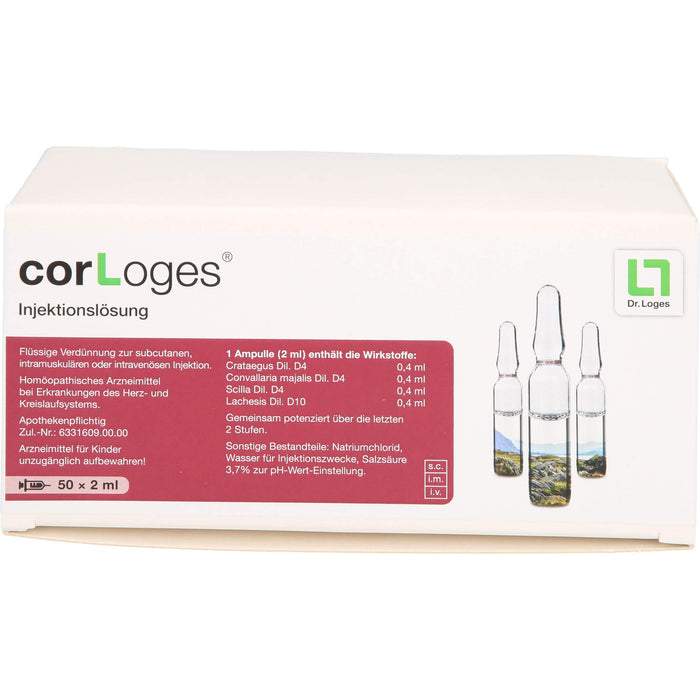 corLoges Injektionslösung, 50X2 ml AMP